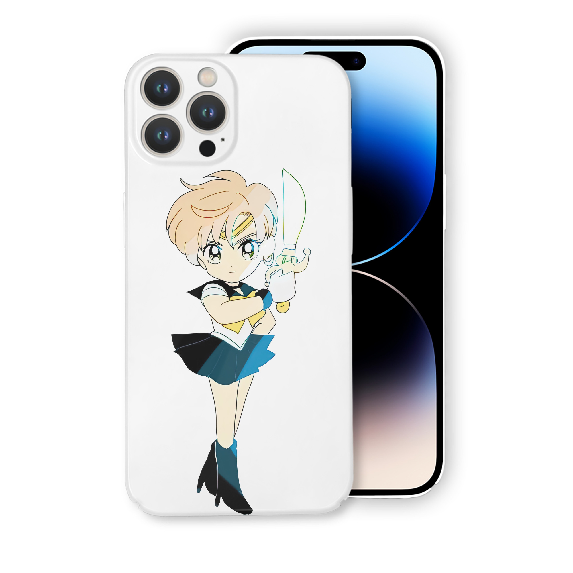 （画像用） 美少女戦士セーラームーン 天王はるか Sailor Moon Tenoh Haruka 【iPhone 14シリーズ対応】ハードケース